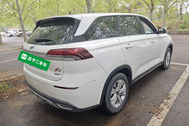 Used CHANGAN OSHAN X7 2020 1.5T Automatic Elite Edition Rear Right 45 Deg
