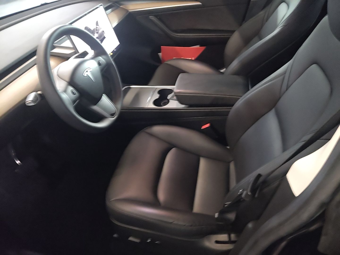 Vordere Reihe im Auto