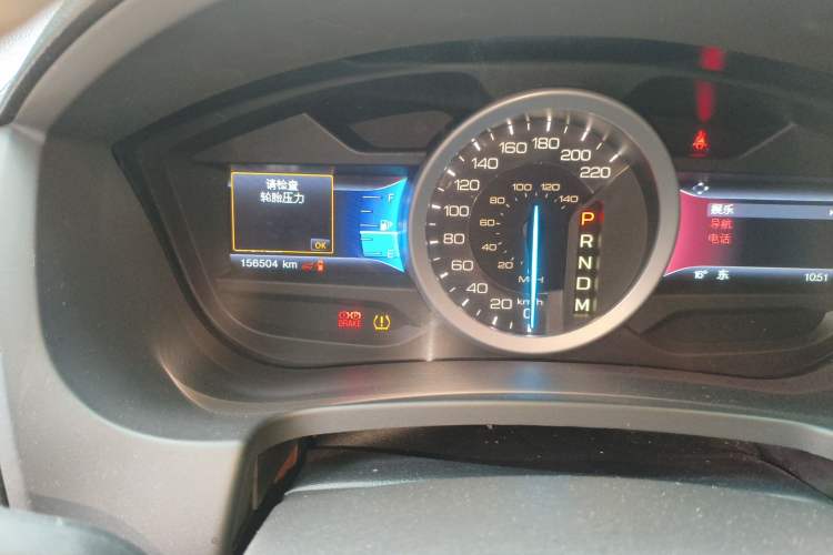 Used Ford Explorer 2013 3.5L Deluxe Model Odometer Close Up