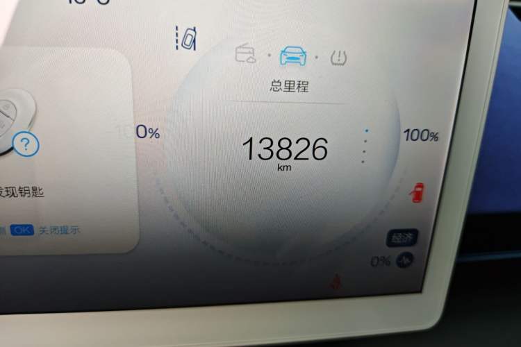 Used ARCFOX Kaola 2023 Parent-Child Edition Pro Odometer Close Up