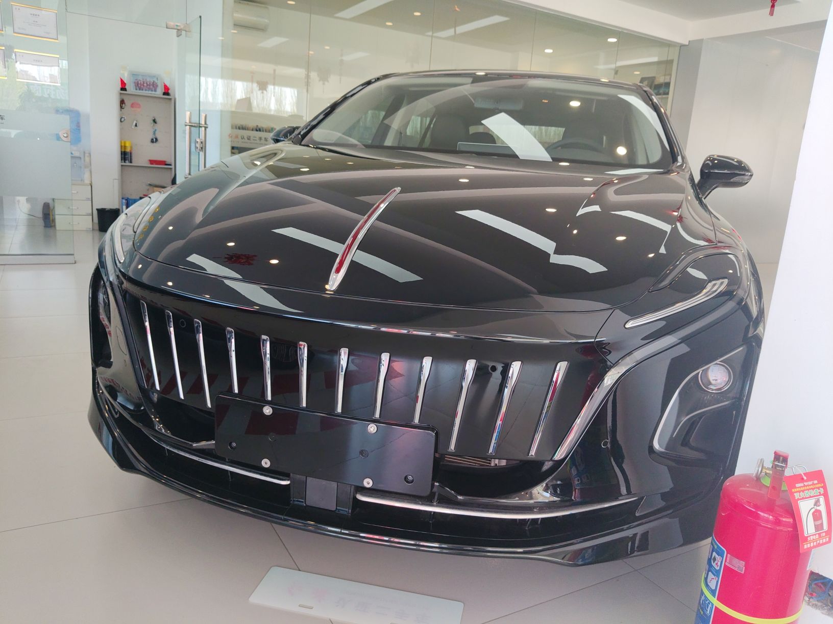 تحت مقدمة السيارة