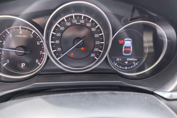 Used Mazda Atenza 2020 2.5L Skyline Sport Edition Odometer Close Up