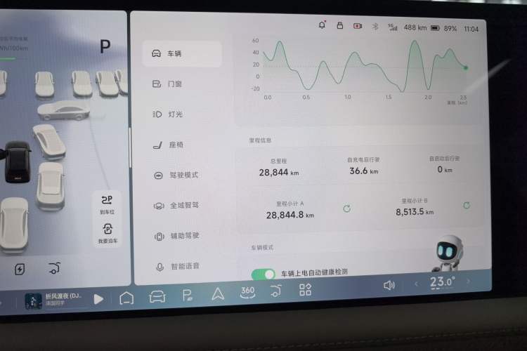 Used XPeng G9 2025 680 Ultra-Long Range All-Wheel Drive Max Instrument Cluster