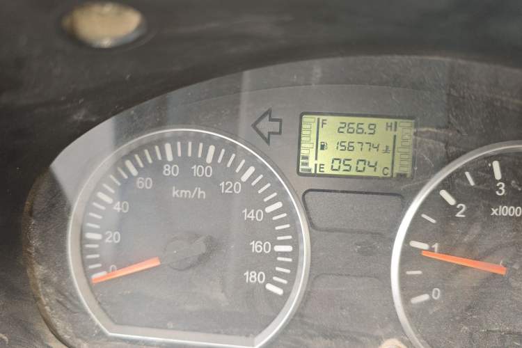 Used BAIC Weiwang 205 2013 1.0L Joy version Odometer Close Up