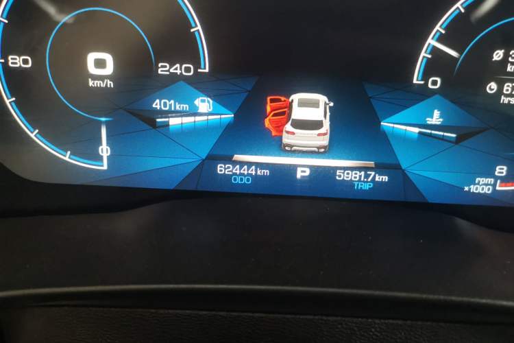 Used Haval H4 2019 1.5 GDIT Pro Version China VI Standard Odometer Close Up