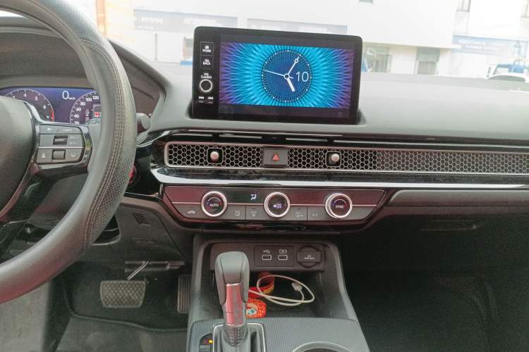 Used Honda Civic 2022 240TURBO CVT Dynamic Edition Audio And AC Panel