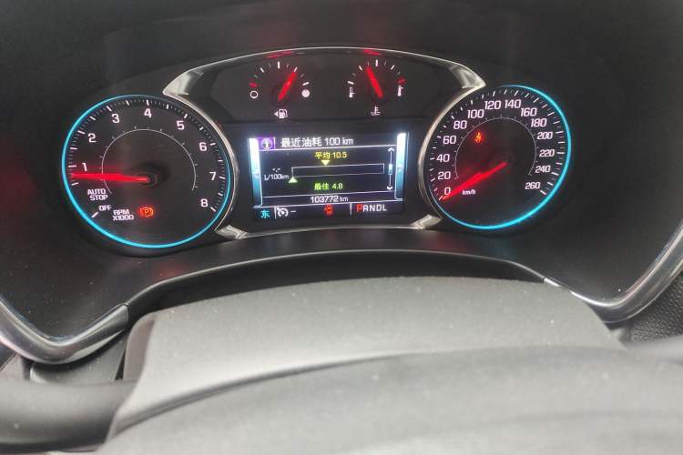 Used Chevrolet Equinox 2018 535T Automatic YuJie Edition Odometer Close Up