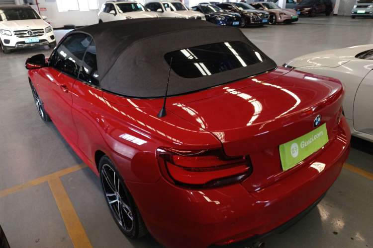 Used BMW 2 Series 2019 225i Convertible Coupe Luxury Edition M Sport Package Rear Left 45 Deg