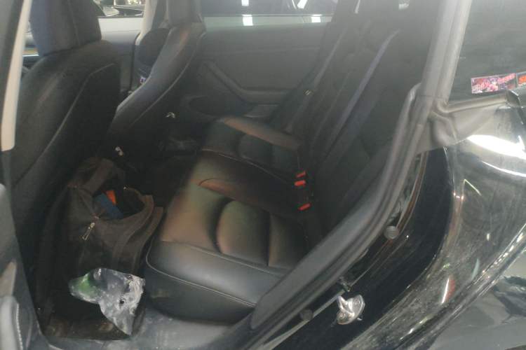 Used Tesla Model 3 2021 Standard Range Rear-Wheel Drive Upgraded Version 3D6 Left Rear Seat
