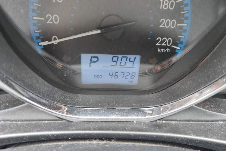 Used Toyota Vios FS 2017 1.5L CVT Fengchi Edition Odometer Close Up