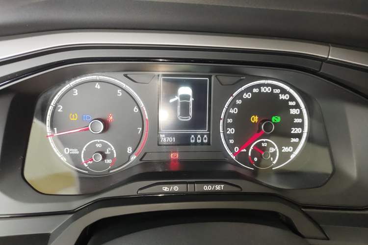 Used Volkswagen Polo 2021 Plus 1.5L Automatic Panoramic Enjoyment Edition Instrument Cluster