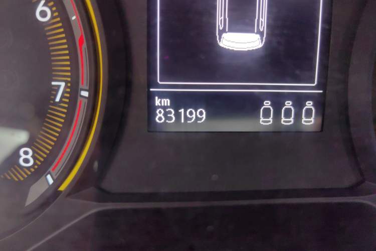 Used Volkswagen Tharu 2019 280TSI Two-Wheel Drive Comfort Edition China VI Standard Odometer Close Up