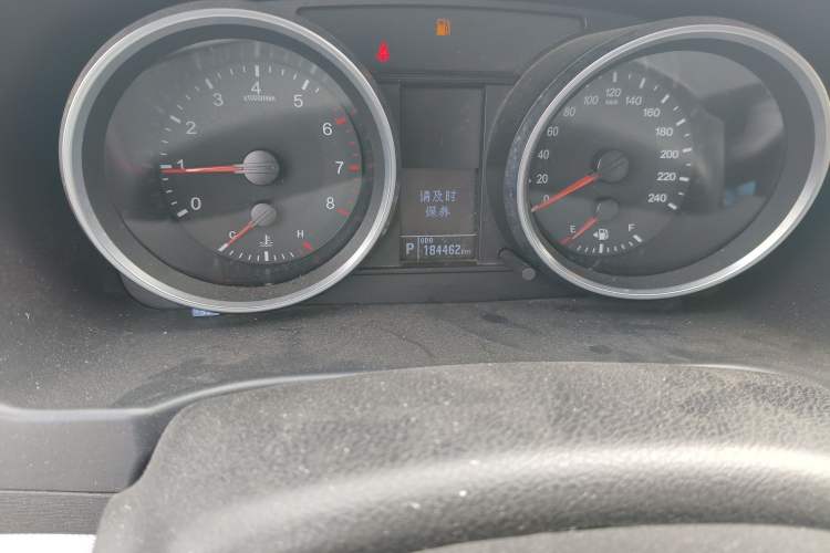 Used Haval H6 2017 Red-Label Sport Edition 1.5T Automatic Two-Wheel Drive Luxury Model Odometer Close Up