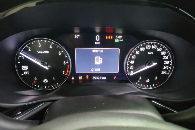 Used Buick Envision 2022 Encore Plus 652T Five-Seat Luxury Model Instrument Cluster