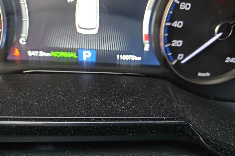 Used GAC Trumpchi GS8 2017 320T Two-Wheel Drive Luxury Smart Connectivity Version (7 Seats) Odometer Close Up