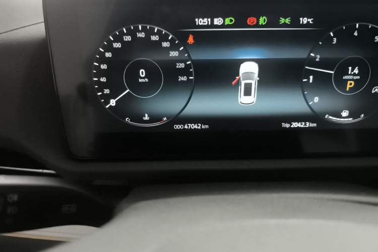 Used Ford Equator Sport 2023 Edge EcoBoost 170 Light & Shadow Odometer Close Up