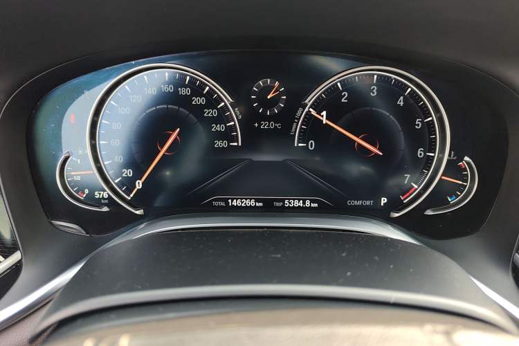Used BMW 7 Series 2018 730Li Luxury Edition M Sport Package Instrument Cluster