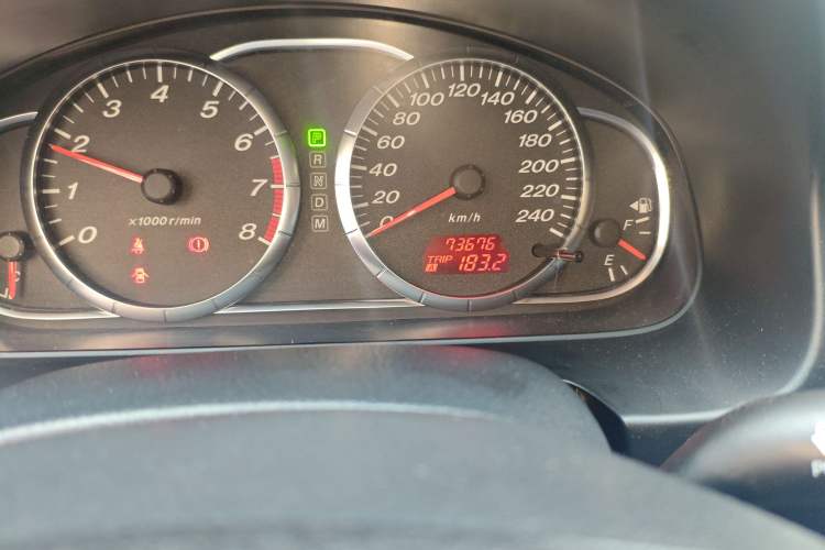 Used Mazda 6 2013 2.0L Automatic Fashion Edition Odometer Close Up