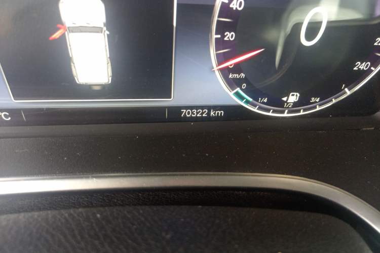 Used BAIC Off-Road BJ40 2020 2.0T Automatic Four-Wheel Drive Urban Hunter Edition Chivalrous Type Odometer Close Up