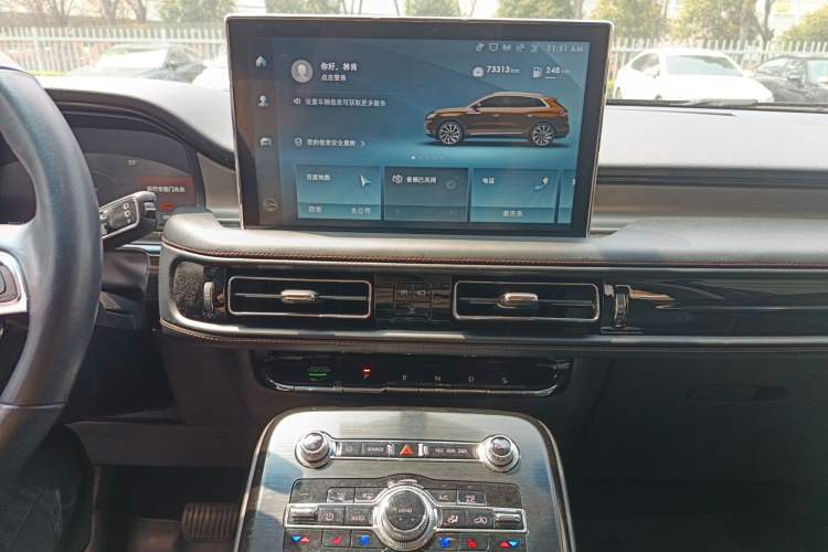 Used Lincoln Nautilus 2021 2.7T Four-Wheel Drive Prestige Edition Audio And AC Panel