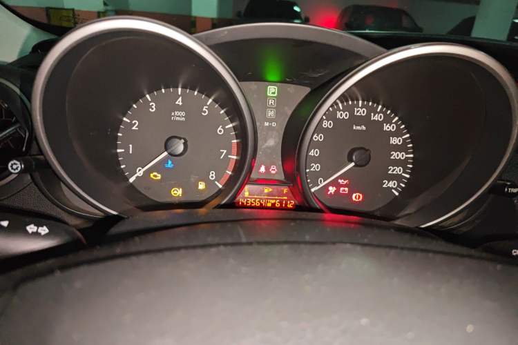 Used Mazda 3 2011 Sedan 1.6L Automatic Comfort Model Instrument Cluster