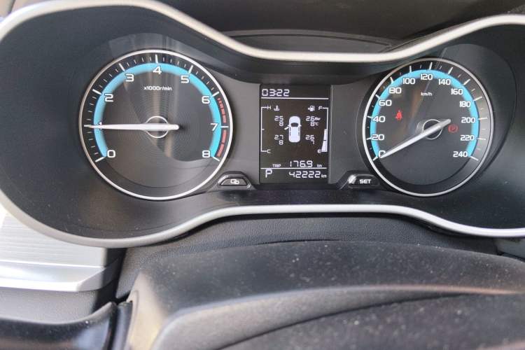 Used Geely Auto Emgrand 2021 UP 1.5L CVT Comfort Model Odometer Close Up