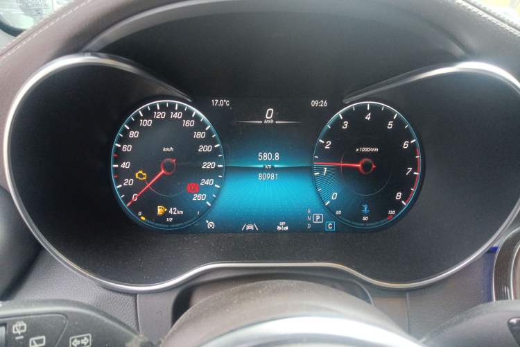 Used Mercedes-Benz GLC 2021 GLC 300 L 4MATIC Luxury Model Instrument Cluster