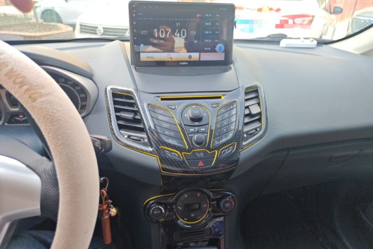 Used Ford Fiesta 2011 Hatchback 1.5L Automatic Sport Model Audio And AC Panel