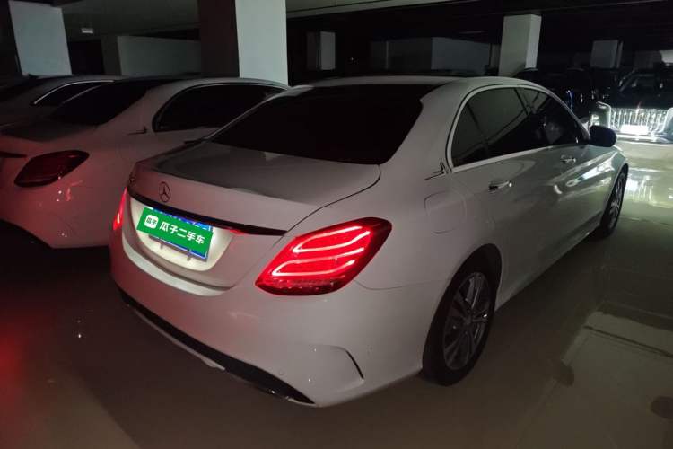 Used Mercedes-Benz C-Class 2016 C 200 L Sport Edition Rear Right 45 Deg