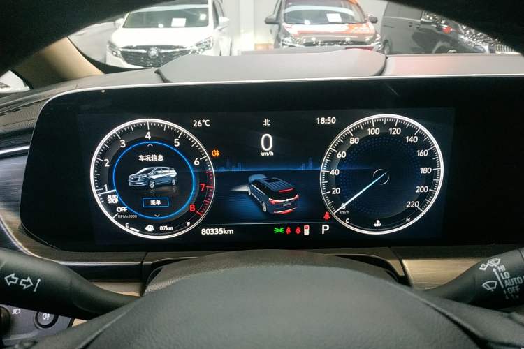 Used Buick GL8 2021 ES Landtrek 653T Luxury Model Instrument Cluster