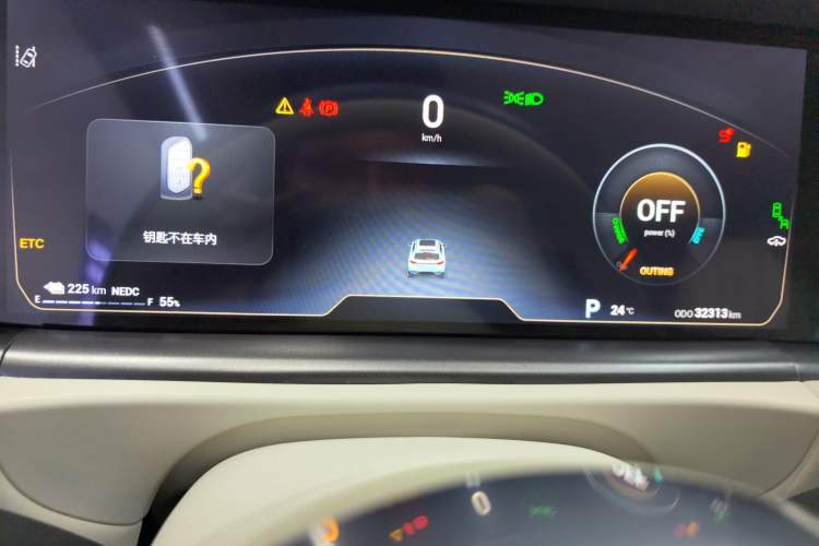 Used VOYAH FREE 2021 Four-Wheel Drive All-Electric First Edition Commemorative Edition Exclusive Luxury Package Instrument Cluster