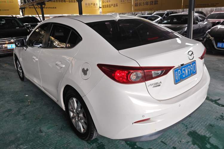 Used Mazda 3 Axela 2019 Cloud-Controlled Version Sedan 1.5L Automatic Comfort Trim China VI Standard Rear Left 45 Deg