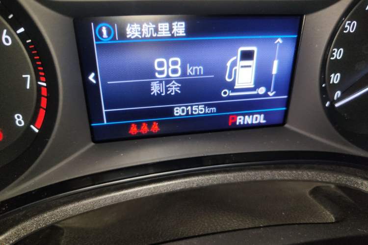 Used Buick Excelle 2018 15N CVT Luxury Version Odometer Close Up