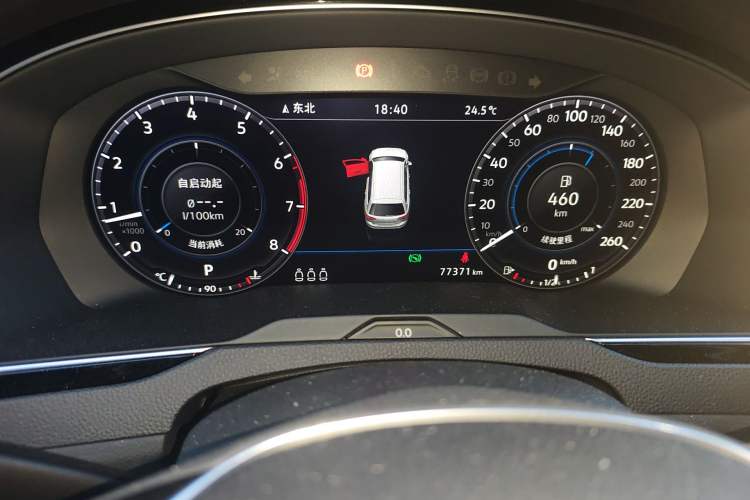 Used Volkswagen Variant 2018 380TSI Two-Wheel Drive Comfort Edition Instrument Cluster