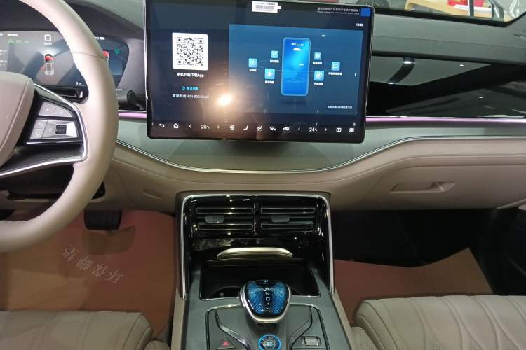 Used BYD Tang New Energy 2025 Intelligent Driving Version DM-i 115KM Flagship Edition Audio And AC Panel