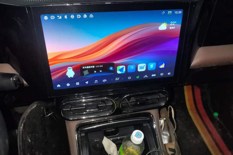 Used Leapmotor C11 2021 Deluxe Edition Audio And AC Panel