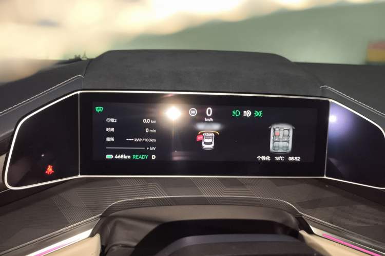 Used Zeekr 001 2023 WE Edition 86 kWh Instrument Cluster