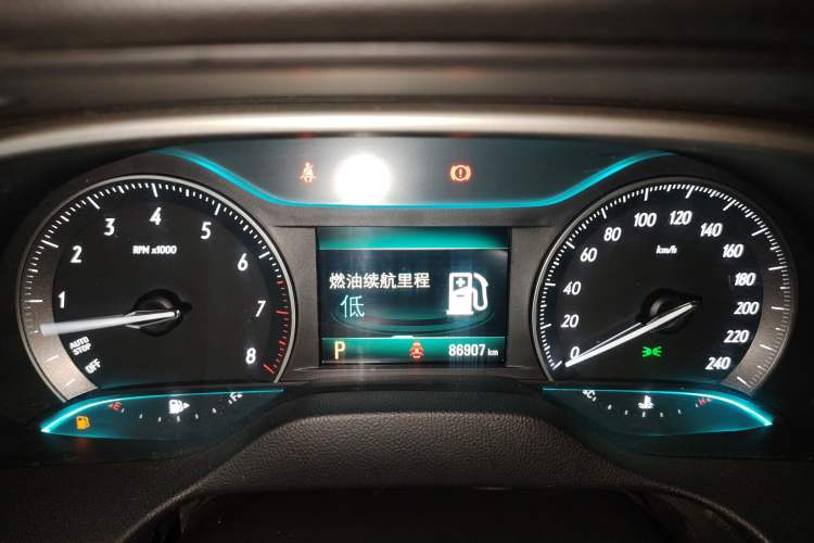 Used Buick GT 2019 18T Automatic Connected Elite Model China VI Standard Instrument Cluster