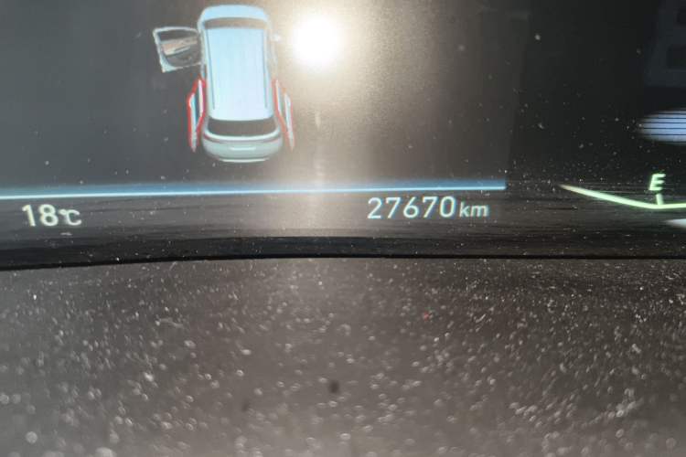 Used Hyundai Custo 2022 270TGDi Smart Luxury Flagship Edition TOP Odometer Close Up