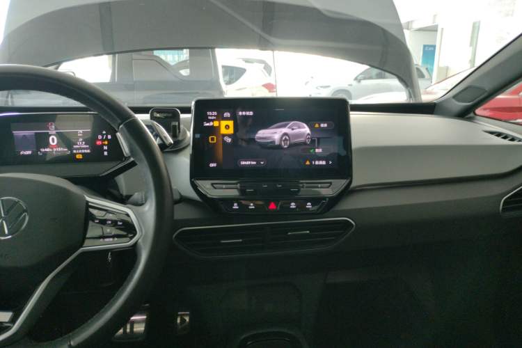 Used Volkswagen ID.3 2023 Upgraded Model Pure Intelligent Enjoyment Version Audio And AC Panel