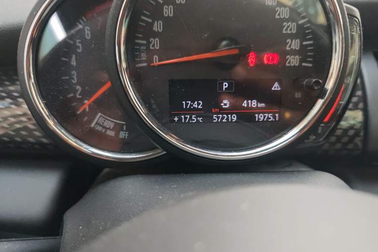 Used MINI 2018 2.0T COOPER S Classic Edition Odometer Close Up