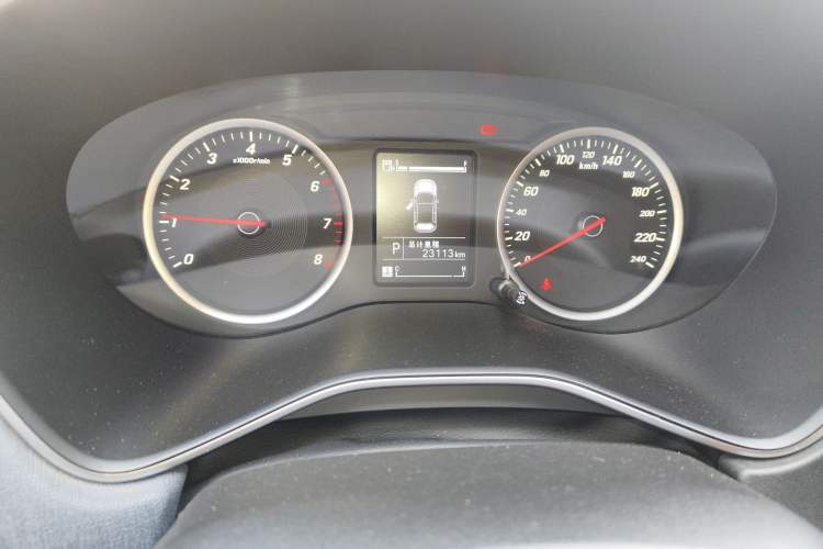 Used Baojun 530 2019 1.5T CVT Elite Version China V Odometer Close Up