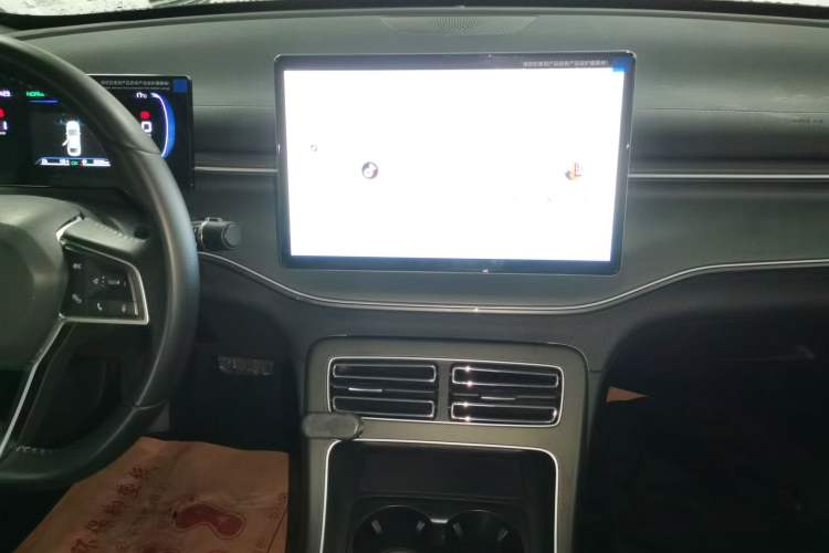 Used BYD Destroyer 05 2024 HONOR Edition DM-i 55KM Luxury Model Audio And AC Panel