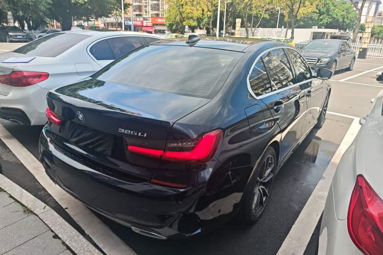 Used BMW 3 Series 2021 Restyled 325Li M Sport Package Rear Right 45 Deg