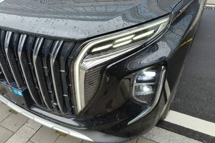 Used Hongqi HS7 PHEV 2024 2.0T PHEV Four-Wheel Drive Flagship Edition 6 Seats Left Front Headlight