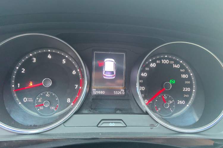 Used Volkswagen Tiguan L 2019 330TSI Automatic Two-Wheel Drive Panoramic Comfort Edition China VI Standard Instrument Cluster