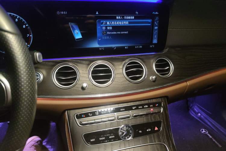 Used Mercedes-Benz E-Class 2019 E 260 L Sport Edition Audio And AC Panel