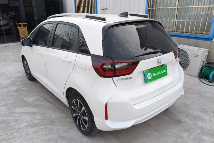 Used Honda Fit 2021 1.5L CVT Trend Edition Rear Left 45 Deg