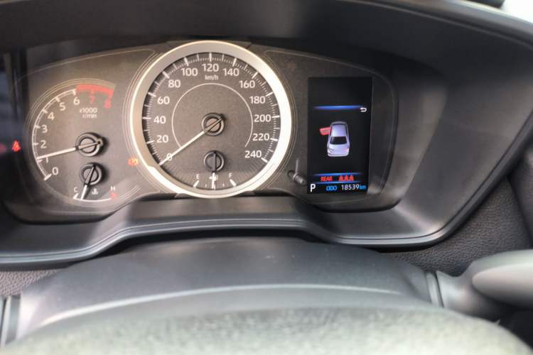 Used Toyota Corolla 2022 1.2T S-CVT Pioneer PLUS Edition Odometer Close Up