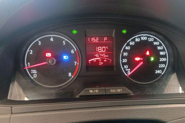 Used Volkswagen Santana 2021 1.5L Automatic Fashion Edition Instrument Cluster